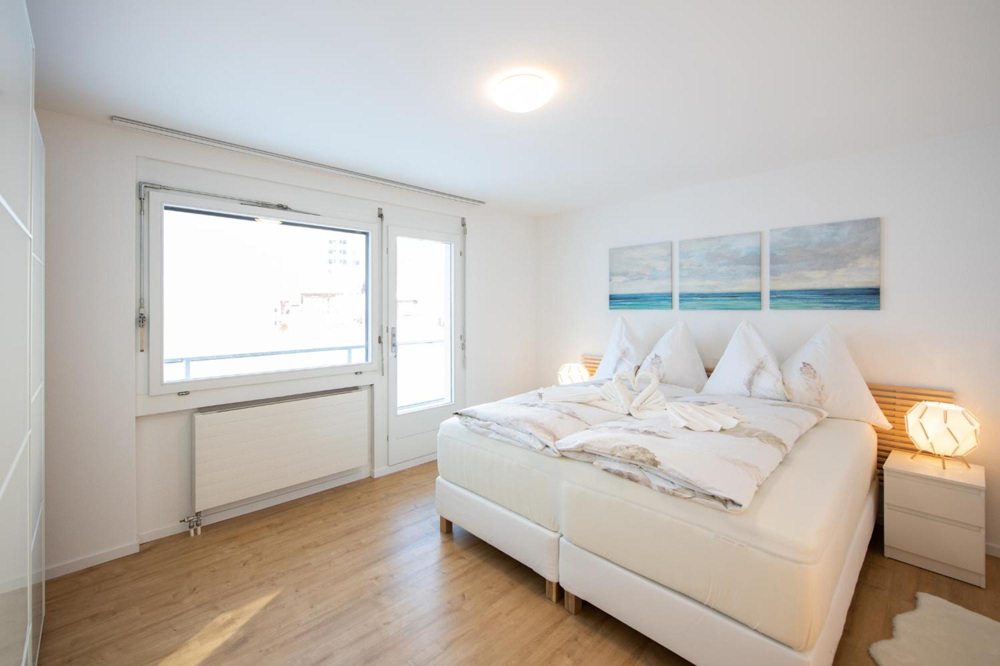 Agrimonia - Moebilierte Ferienwohnung Mit Balkon Davos Eksteriør billede